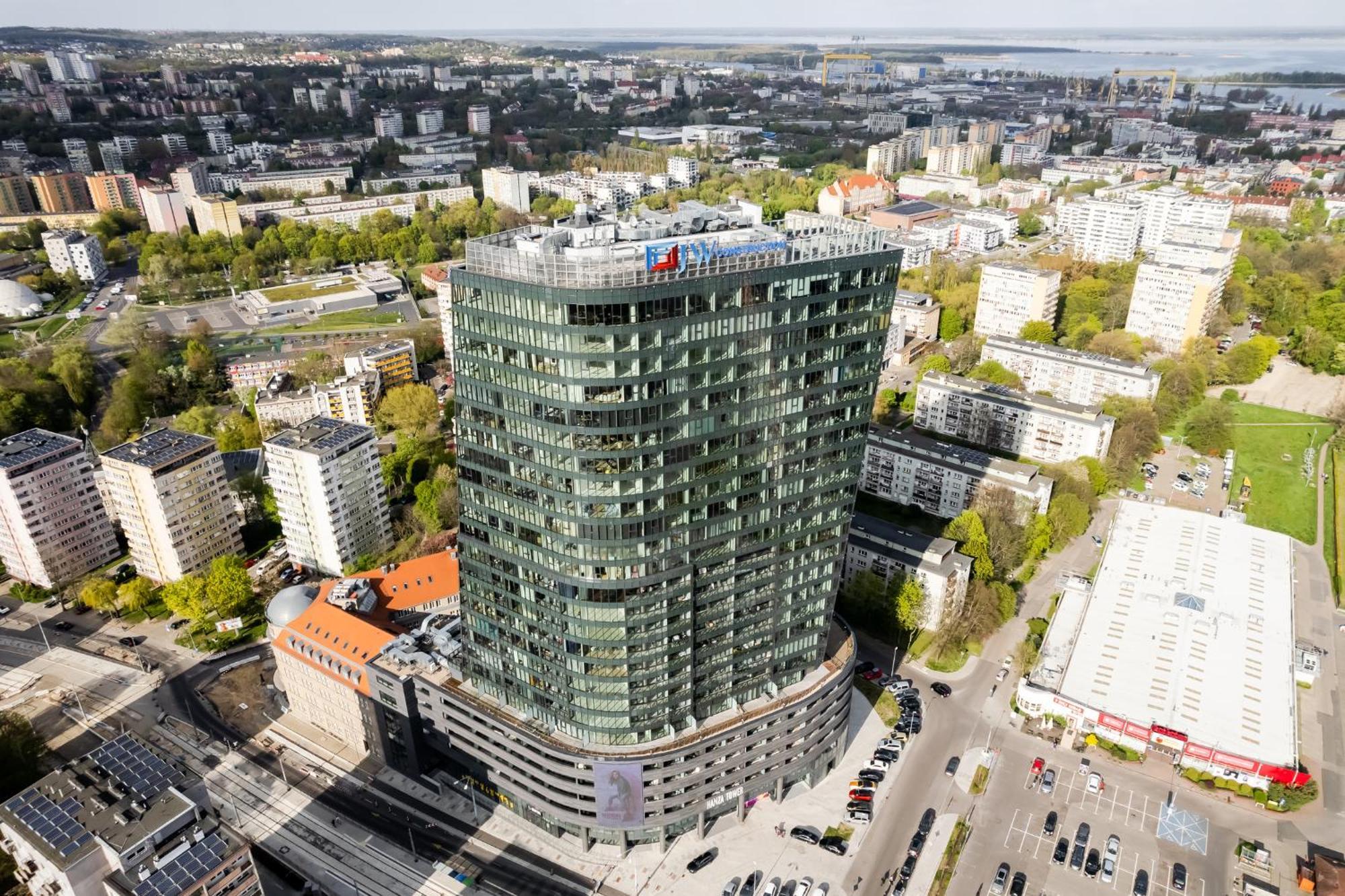Hanza Tower Apartment No. 533 - 5Th Floor, Balcony, Swimming Pool Szczecin Buitenkant foto
